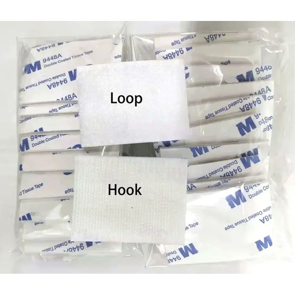 Self Adhesive Hook And Loop Fastener Tape Strong Nylon Mounting Pads 1