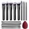 14 Piece Makeup Brush Set Soft Fluffy Foundation Blush Eyeshadow Brushes 2
