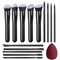 14 Piece Makeup Brush Set Soft Fluffy Foundation Blush Eyeshadow Brushes 2