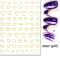 3D Nail Art Stickers Love Heart Star Cloud French Tip Nail Decals 17