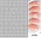 3D Nail Art Stickers Love Heart Star Cloud French Tip Nail Decals 20