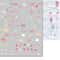 3D Nail Art Stickers Love Heart Star Cloud French Tip Nail Decals 26
