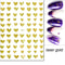 3D Nail Art Stickers Love Heart Star Cloud French Tip Nail Decals 28