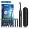 Rechargeable Rotary Electric Toothbrush For Adults With 8 Soft Brush Heads 4