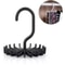 360 Degree Rotating Scarf Organizer Hanger With 20 Hooks For Ties And Belts 3