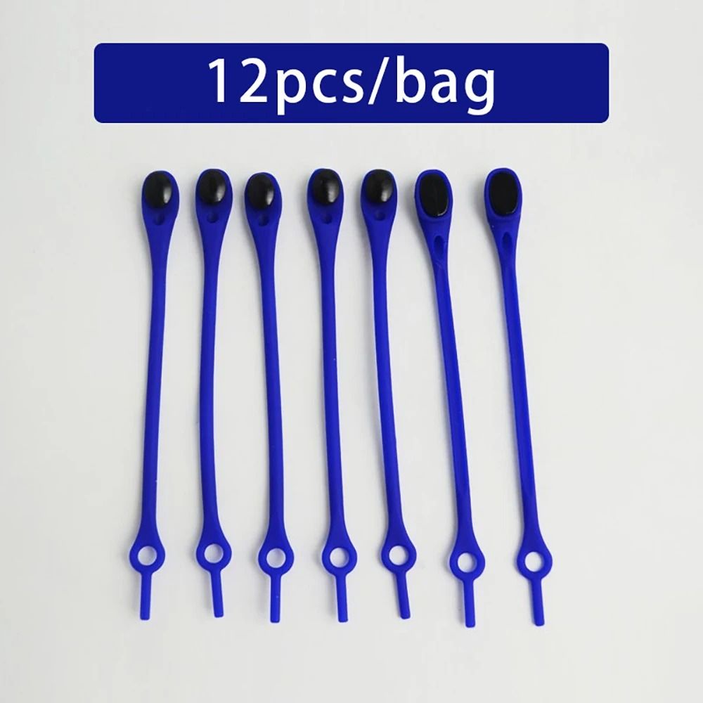 No Tie Silicone Shoelaces Elastic Stretch Laces For Sneakers Adults And Kids 4