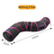 Foldable Cat Play Tunnel Breathable Indoor Cat Toy Tube 7
