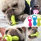 Rubber Dog Chew Toy Pacifier Teeth Cleaning Interactive Pet Toy 5