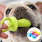 Rubber Dog Chew Toy Pacifier Teeth Cleaning Interactive Pet Toy 0