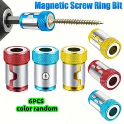 universal magnetic screw ring drill bit set non slip magnetized bits