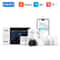 PGST PG 107 4G Wireless Home Security System WiFi Smart Alarm With Touch Screen Control 0