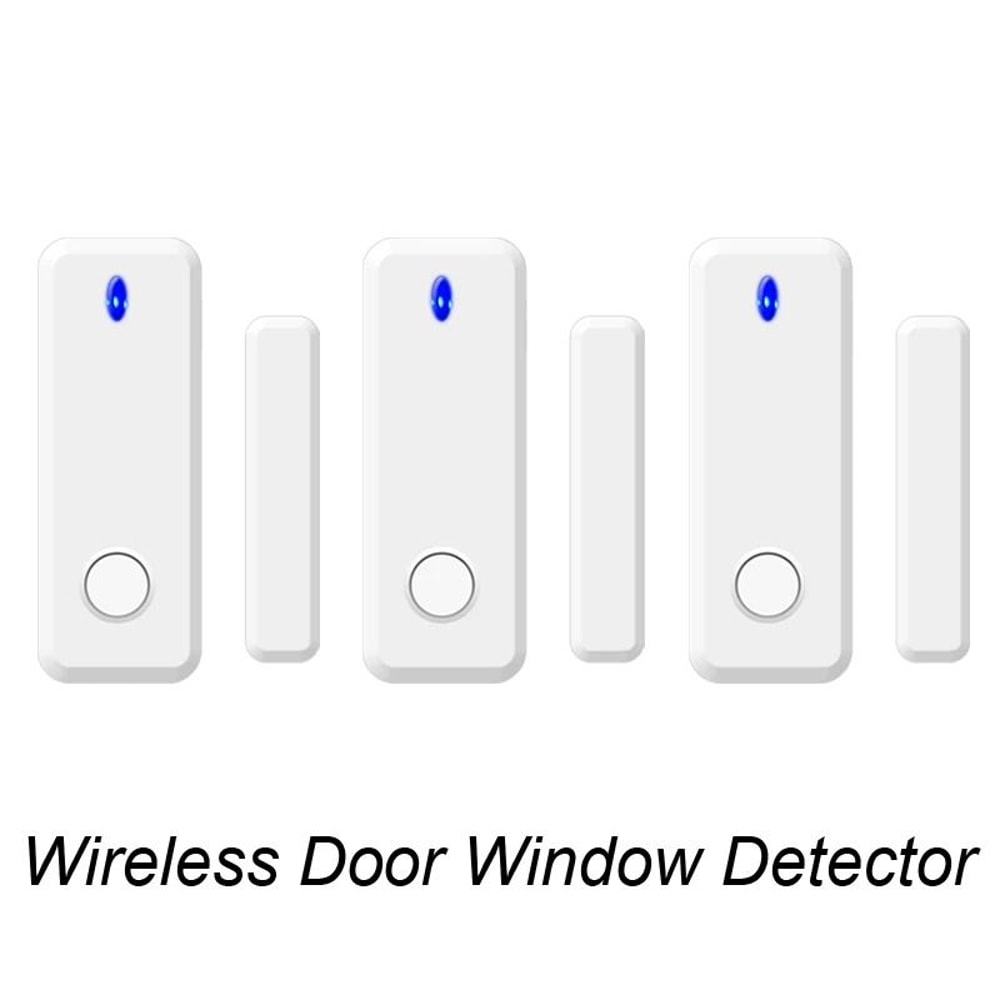 Wireless Door Window Sensor 433MHz Door Open Detector For Smart Home Alarm Systems 1