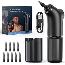 electric ear cleaner ear wax removal kit with adjustable pressure modes for adults and children