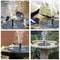 Solar Floating Fountain Pump Garden Water Fountain For Bird Bath Pond And Pool 5