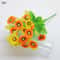 Artificial Daisy Flower Bouquet Plastic Indoor Decorative Flowers For Home And Office 3
