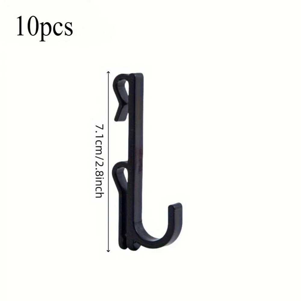 Nail Free Plastic Display Hooks Reusable Wall Hooks For Keys Crafts And Retail Display 1