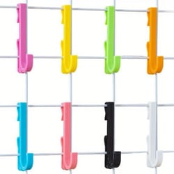 nail free plastic display hooks reusable wall hooks for keys crafts and retail display