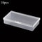 Clear Plastic Storage Boxes Stackable Organizer Containers With Snap Close Lids 2