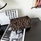 Large Leopard Print Cosmetic Bag Travel Makeup Organizer Box Shaped Zipper Case 6
