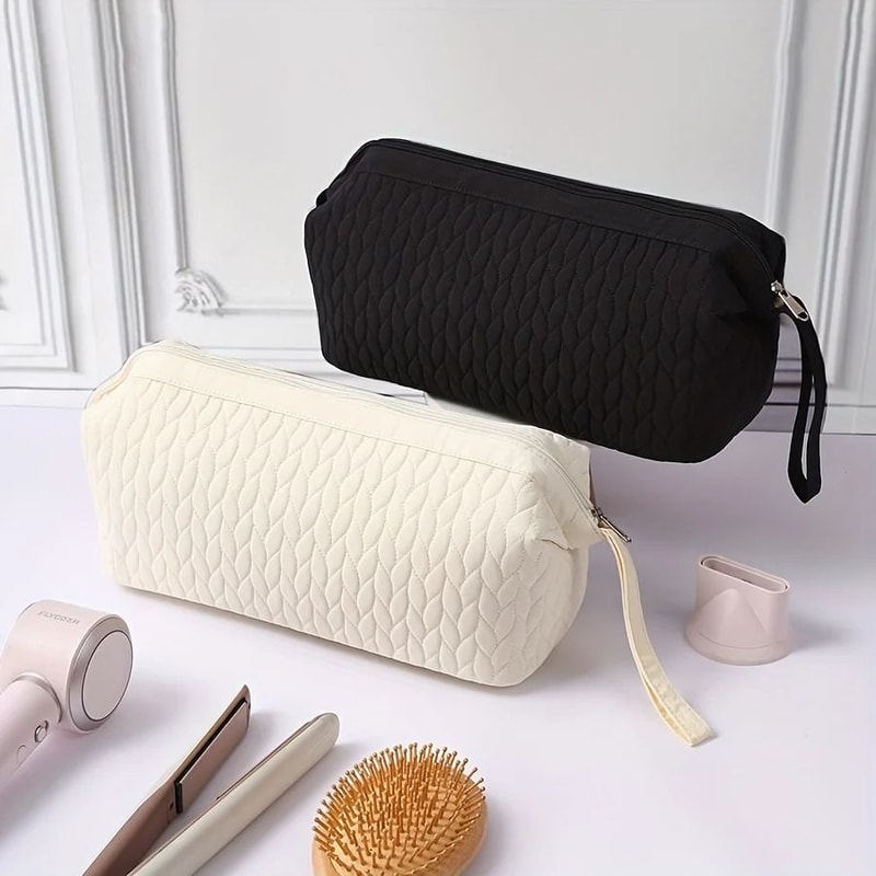 Portable Hair Dryer Storage Bag Travel Hair Tool Organizer For Curling Iron And Accessories 7