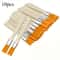 Nylon Paint Brushes Flat Brush Set Small Painting Brushes For Art DIY And Wall Painting 1