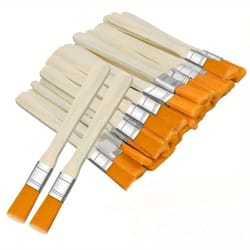 nylon paint brushes flat brush set small painting brushes for art diy and wall painting