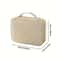 Large Capacity Corduroy Makeup Bag Travel Cosmetic Organizer Square Zipper Pouch 5
