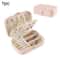 Portable Travel Jewelry Organizer Leather Jewelry Storage Box For Earrings Rings And Necklaces 4
