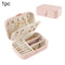 Portable Travel Jewelry Organizer Leather Jewelry Storage Box For Earrings Rings And Necklaces 4