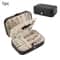 Portable Travel Jewelry Organizer Leather Jewelry Storage Box For Earrings Rings And Necklaces 1