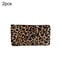 Leopard Print Makeup Bag Set Travel Cosmetic Organizer 2pcs 2