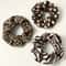 Retro Pattern Hair Scrunchies Set Leopard Cow Spot Polka Dot 5pcs 3