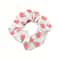 Boho Fruit Print Fabric Scrunchies Set Elegant Hair Accessories 3pcs 3