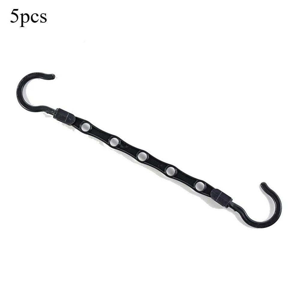 Space Saving Magic Clothes Hanger Rotary Wardrobe Organizer 5 Hole 1