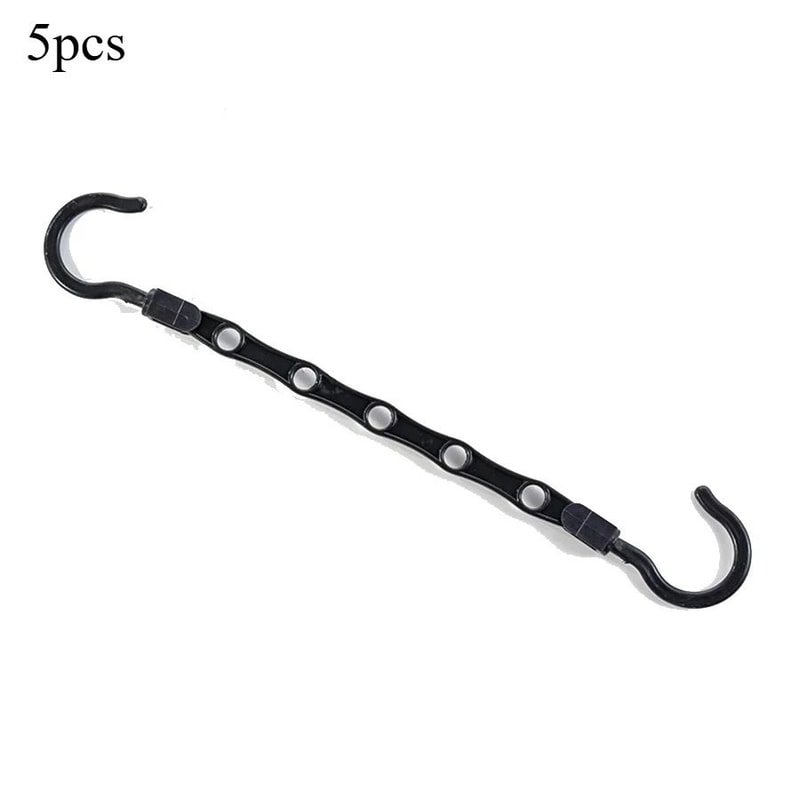 Space Saving Magic Clothes Hanger Rotary Wardrobe Organizer 5 Hole 1