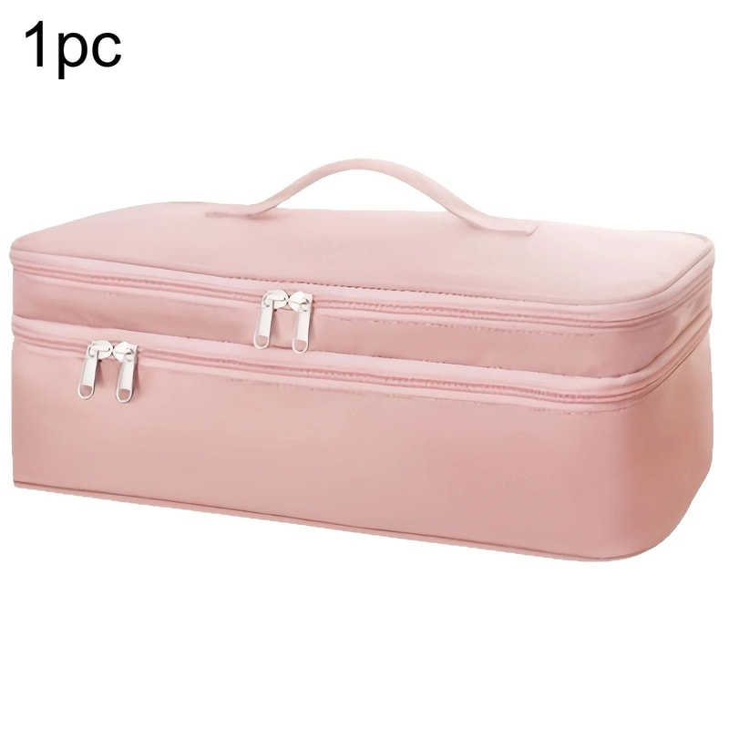 Double Layer Hair Tool Storage Bag Large Capacity Travel Case 1