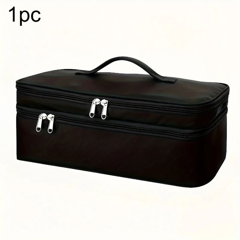 Double Layer Hair Tool Storage Bag Large Capacity Travel Case 2