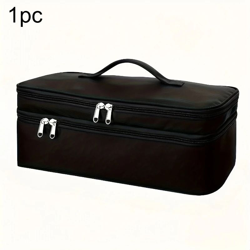 Double Layer Hair Tool Storage Bag Large Capacity Travel Case 2