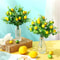 Simulation Lemon Bunch Fake Fruit Decor For Vases And Displays 7