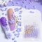 150pcs 3D Nail Art Charm Kit With Acrylic Petals And Rhinestones 4