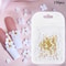 150pcs 3D Nail Art Charm Kit With Acrylic Petals And Rhinestones 1