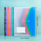 A4 Expanding File Folder Set Push Button Document Organizer For Office And School 3