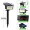 Solar Motion Sensor Spot Lights Outdoor Waterproof Garden Landscape Lights 8