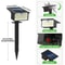 Solar Motion Sensor Spot Lights Outdoor Waterproof Garden Landscape Lights 8