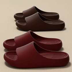 lightweight eva summer slippers for men and women open toe beach slides big size fit