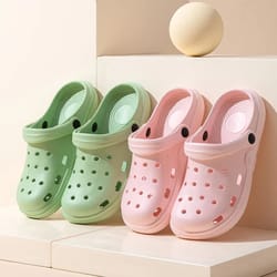 women eva platform clogs summer garden beach slippers