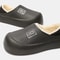 Waterproof Plush Cotton Slippers With Non Slip Sole For Men And Women 4