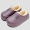 Waterproof Plush Cotton Slippers With Non Slip Sole For Men And Women 2
