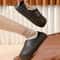 Waterproof Plush Cotton Slippers With Non Slip Sole For Men And Women 7
