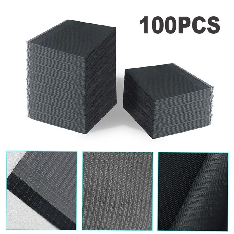 Disposable Waterproof Tattoo Clean Pads Black Table Cover Bibs For Tattoo And Dental Use 6